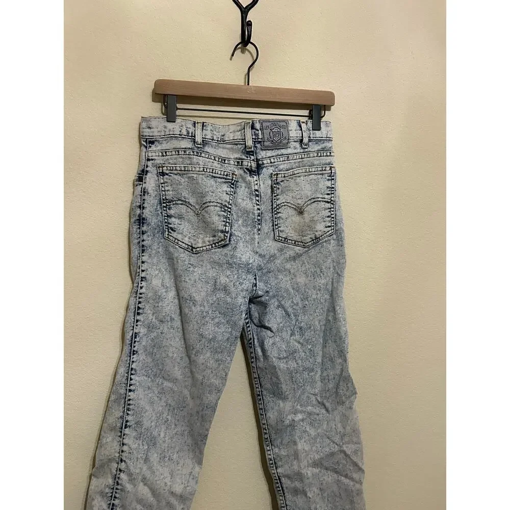 Vintage Levi's Silvertab Acid Washed Jeans Mens Size 32x32 Baggy Made in USA